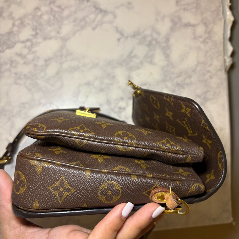 Louis Vuitton Brown Monogram Crossbody Bag